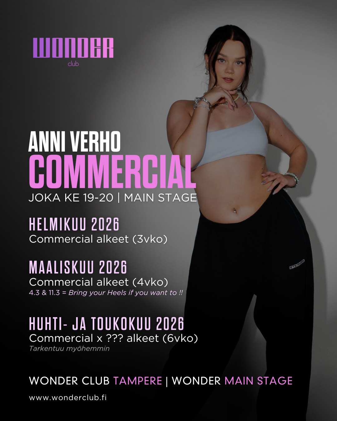 Commercial alkeet with Anni | Uusi kurssi joka kuukausi | Tampere