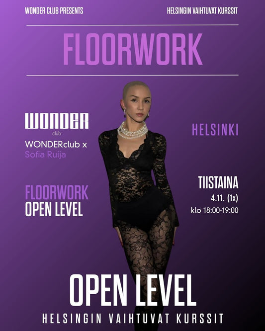 VAIHTUVAT KURSSIT 4.11. | Nykytanssi klo 17-18 & Floorwork klo 18-19 | HELSINKI