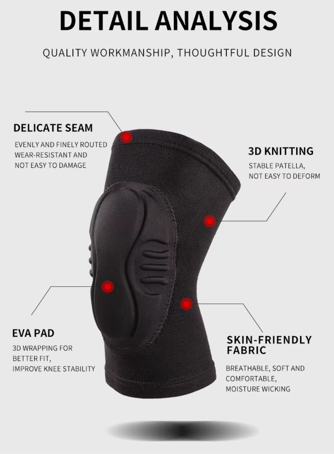 Knee pads (EVA Foam)