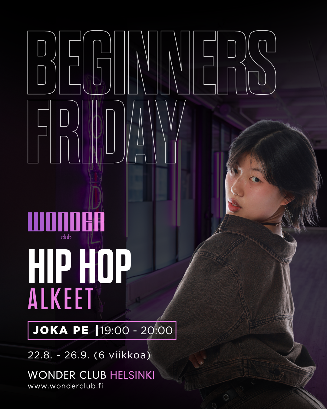 Shan Hip Hop-alkeiskurssi | Helsinki