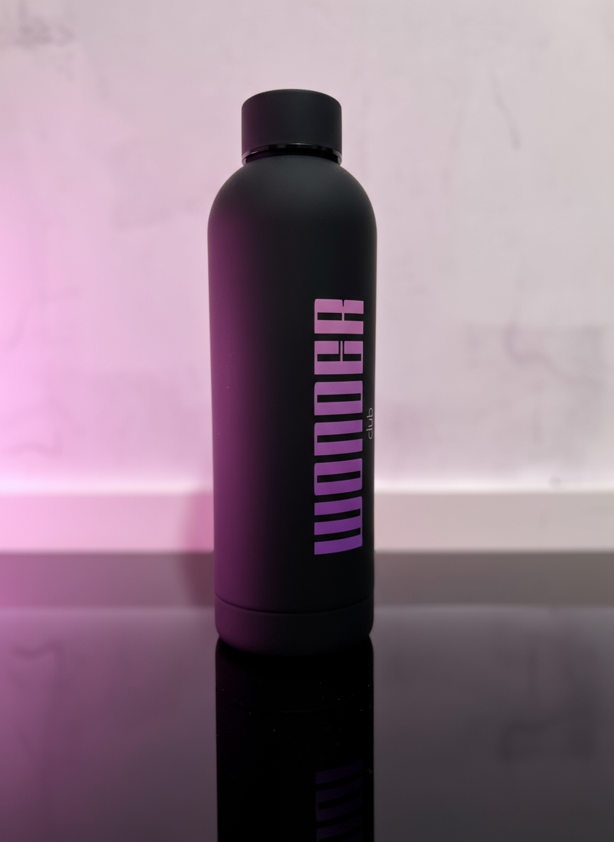 Juomapullo 500ml musta (termos)
