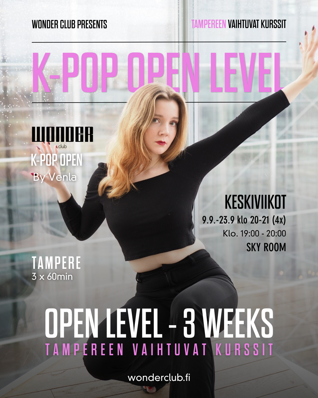 K-Pop Open level | ke 9.9.-23.9 | Tampere