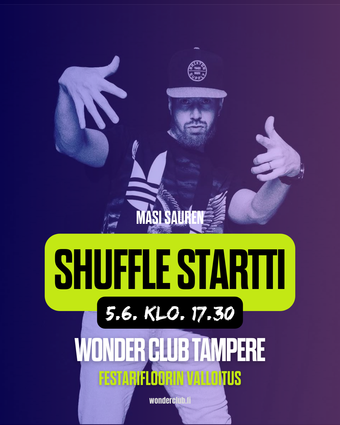 Shuffle Starter - Festarivalmiiksi | TRE 5.6 | Masi