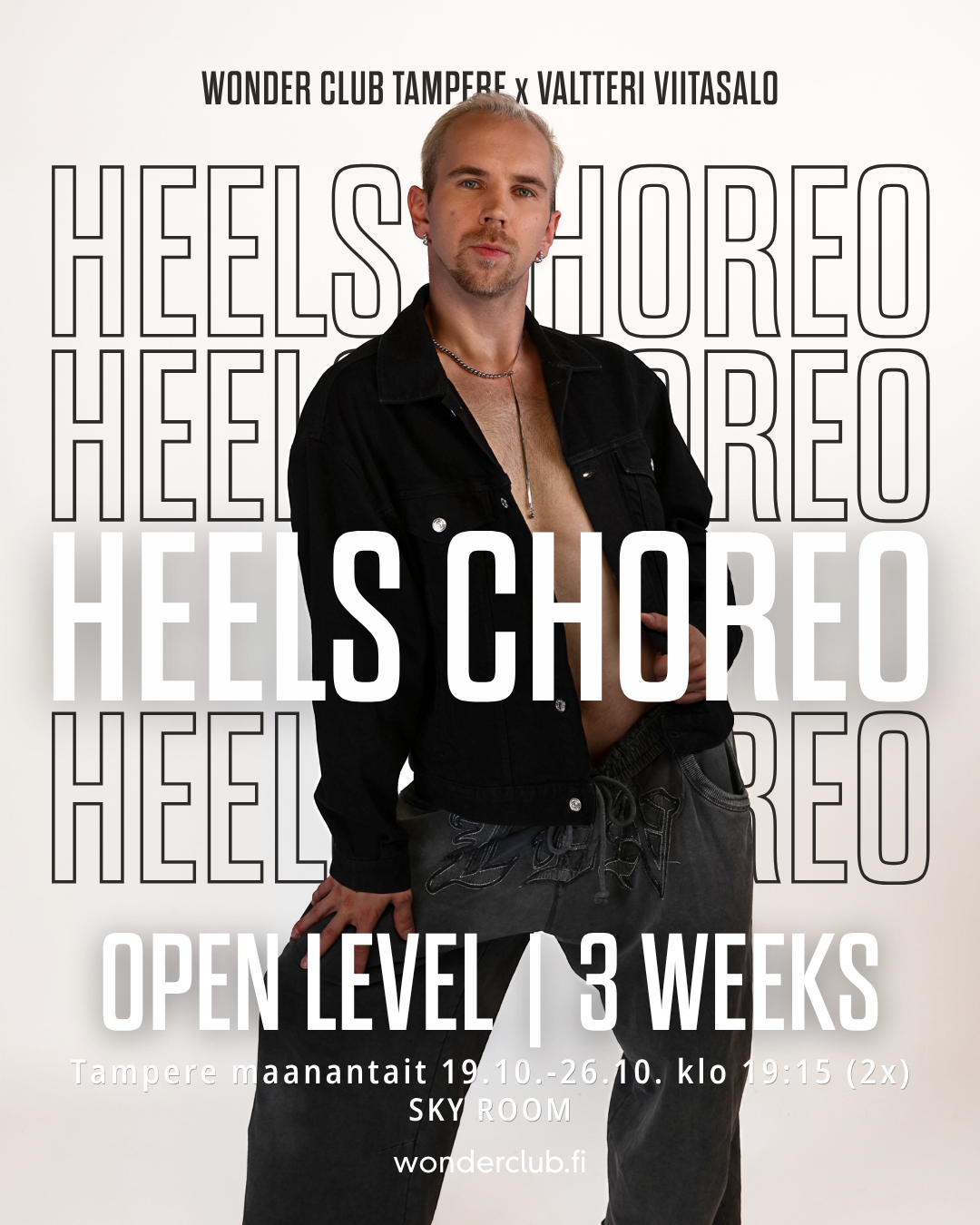 Heels CHOREO (2x60min) | 19.10. + 26.10. | Tampere