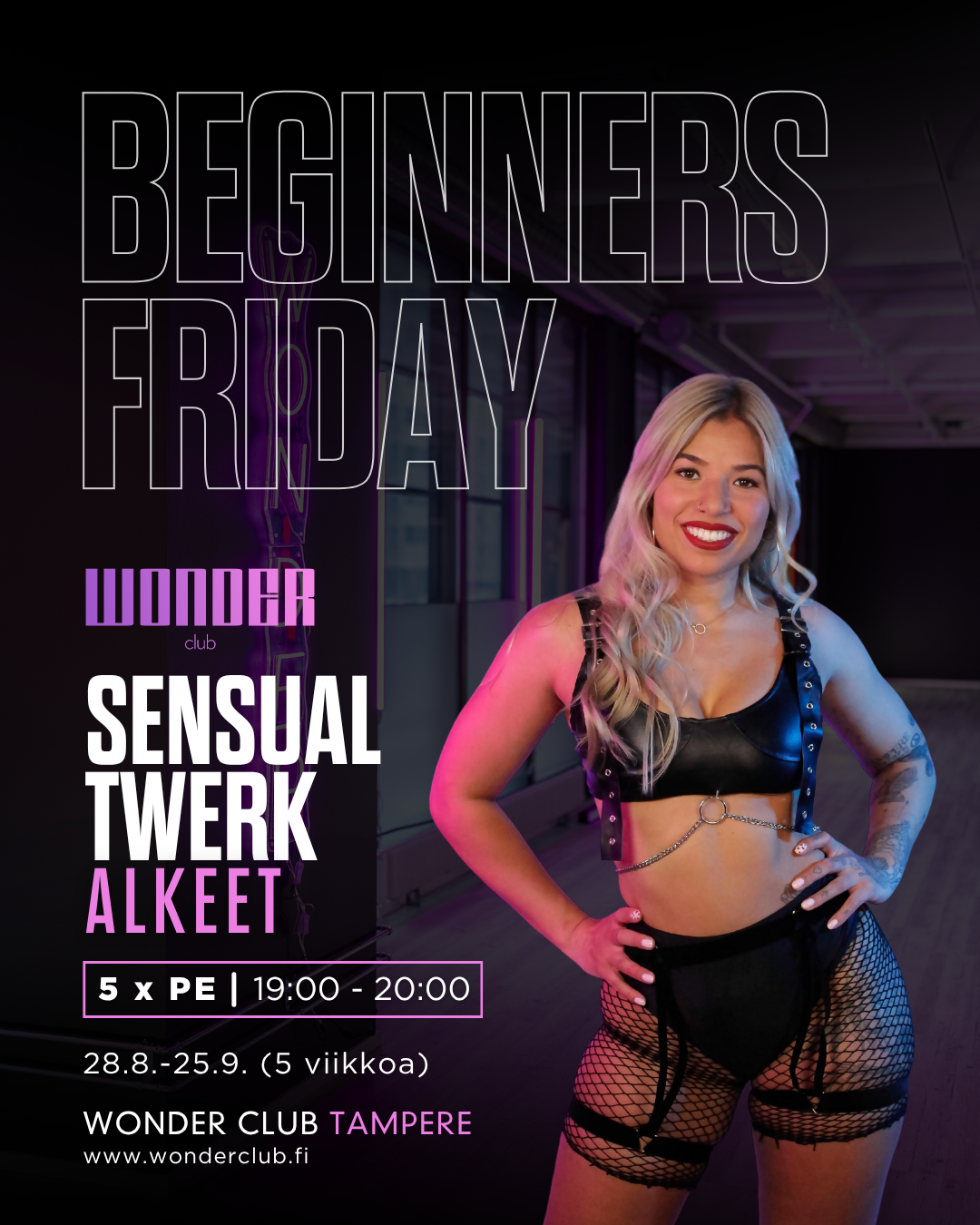 Sensual Twerk alkeet | 28.8.-25.9. | Tampere