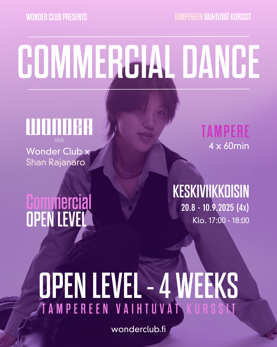 Commercial Classes by Shan 20.8-10.9 | Tampere
