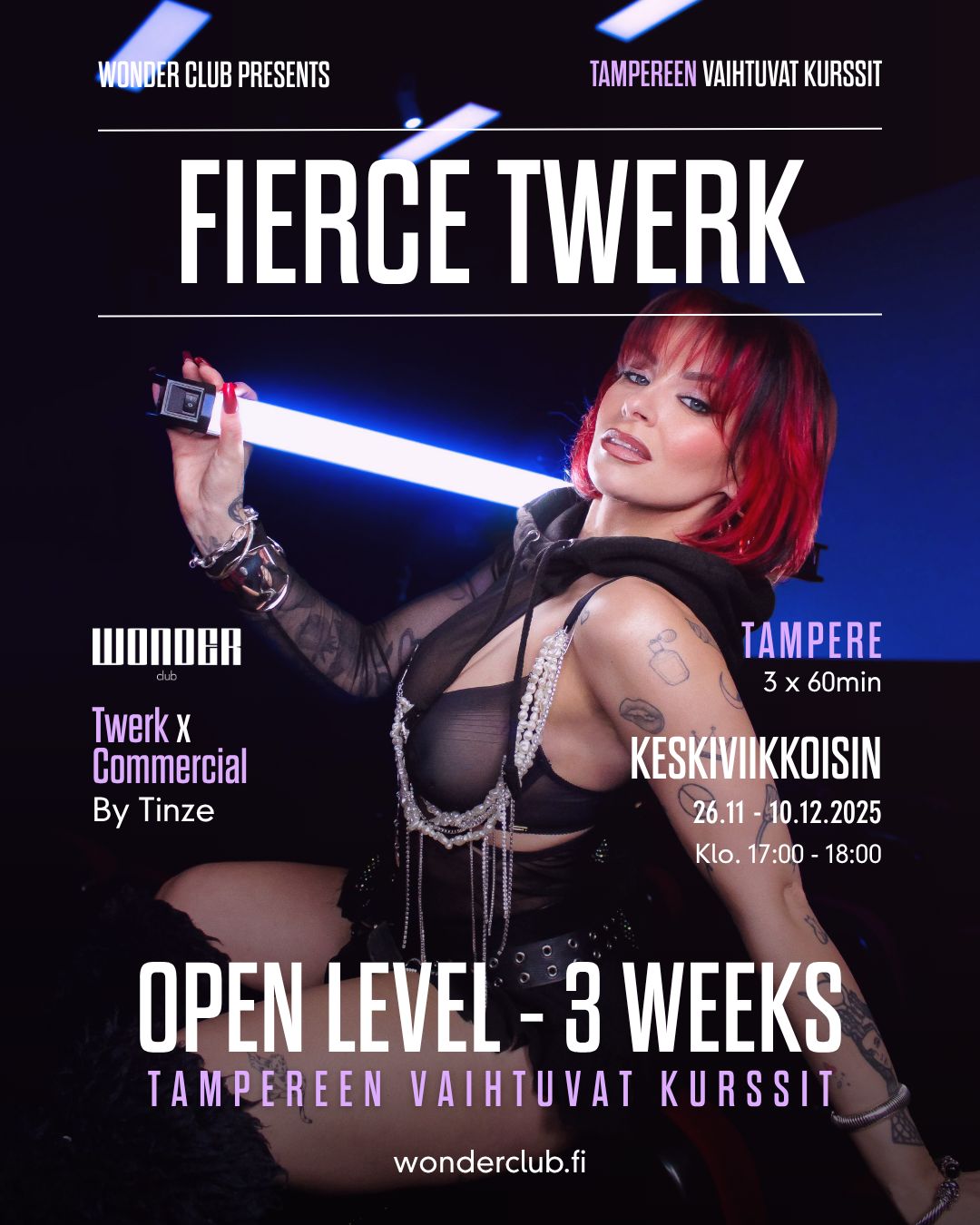 Fierce Twerk with Tinze | MARRAS-JOULU | Tampere