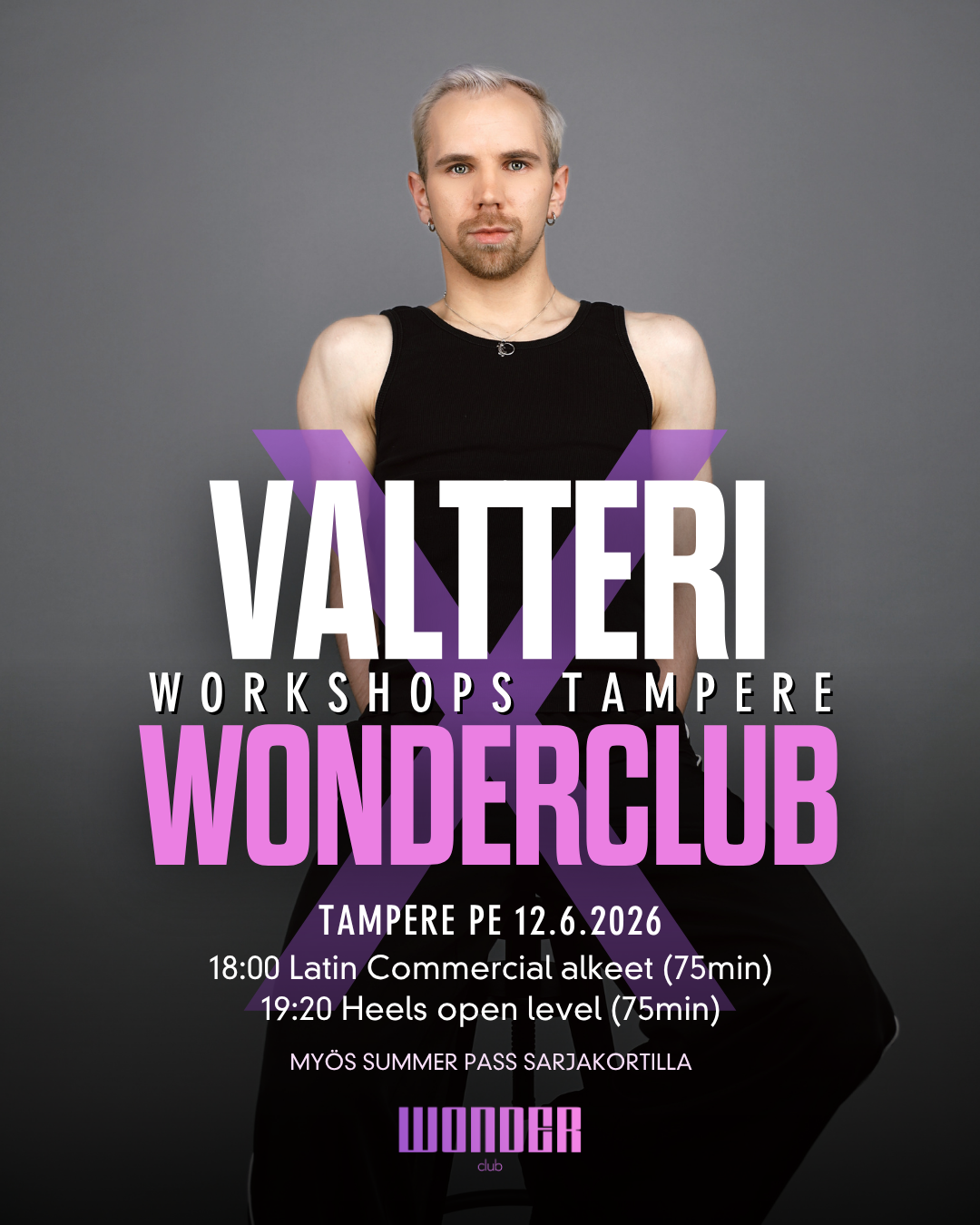 Heels OPEN LEVEL by Valtteri | pe 12.6. | Tampere | WORKSHOP 75min