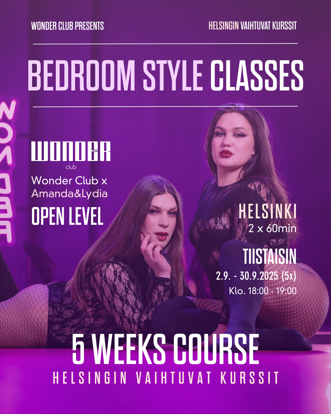 Amanda&Lydia | Bedroom Style | 5-viikon kurssi