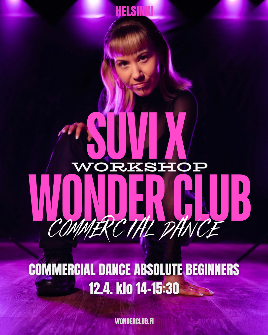 Verano | Baile Comercial para Principiantes | 12.4. de 14:00 a 15:30