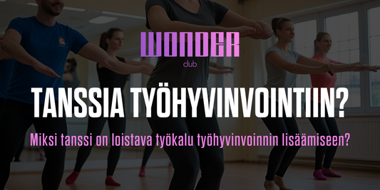 Modernit tanssitunnit työhyvinvoinnin tukena yrityksissä