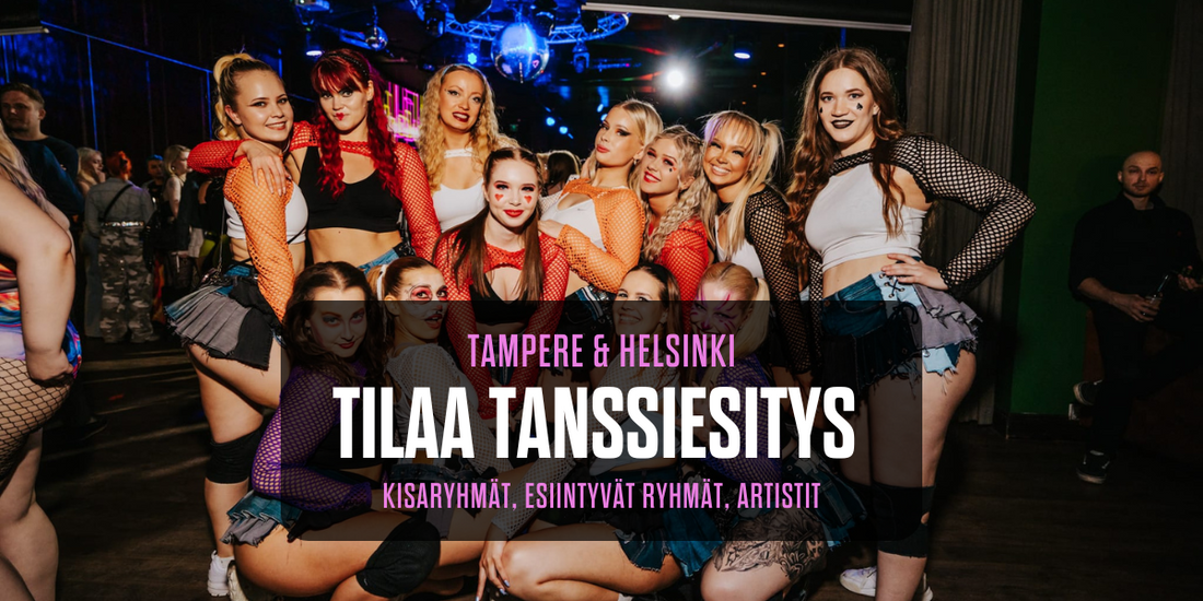 Tilaa tanssiryhmä esiintymään