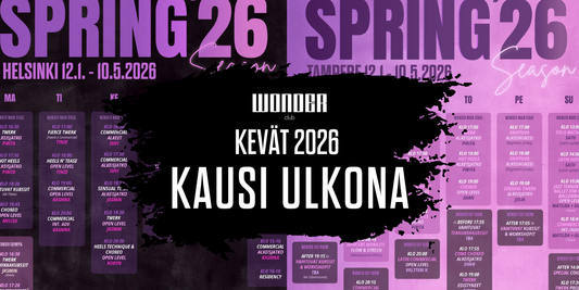 KEVÄTKAUSI 2026 INFOJA