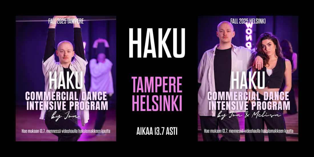 Commercial Intensive Ryhmien haku päättyy 13.7