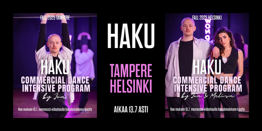 Commercial Intensive Ryhmien haku päättyy 13.7