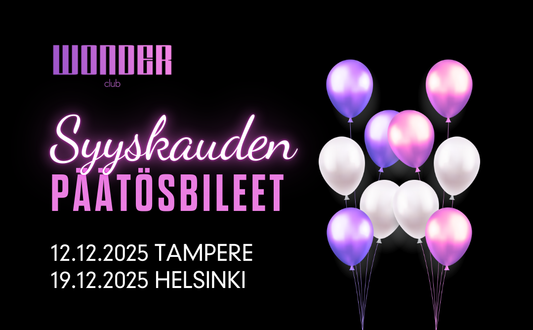 Kauden päätösbileet