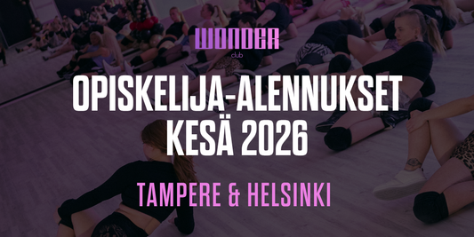 Opiskelijaetu kesällä 2026 on JOPA -30%
