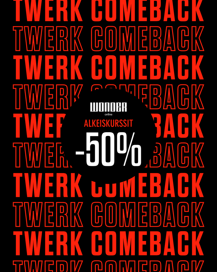 TWERK ALKEISKURSSIT | ONLINE