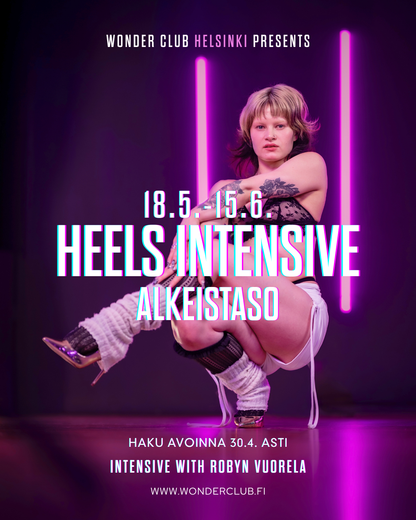 Robyn Heels intensive 18.5-15.6 (ERILLISHAKU) | Alkeistaso | Helsinki