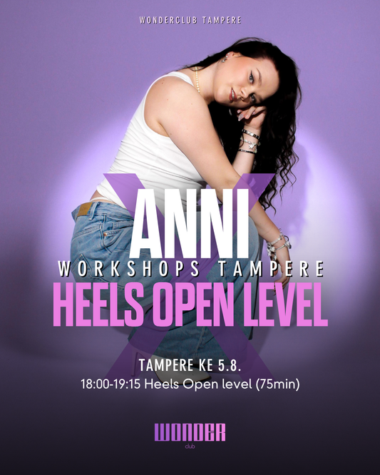 SUMMER WORKSHOPS | Heels open level 5.8. | Tampere