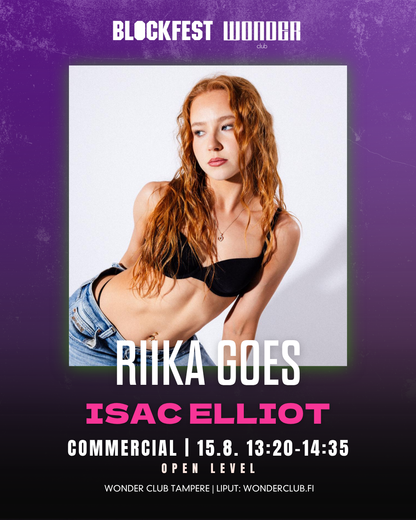 BLOCKFEST X WONDER DANCECAMP 14.8-16.8. | Tampere
