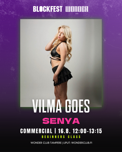 BLOCKFEST X WONDER DANCECAMP 14.8-16.8. | Tampere