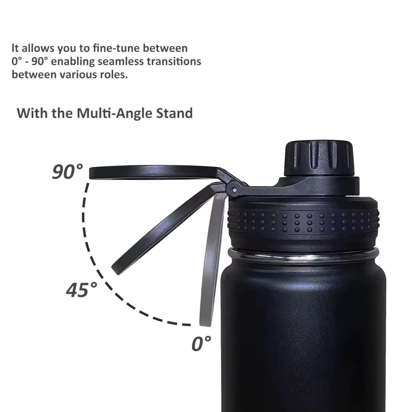Juomapullo 1000ml puhelinpidikkeellä