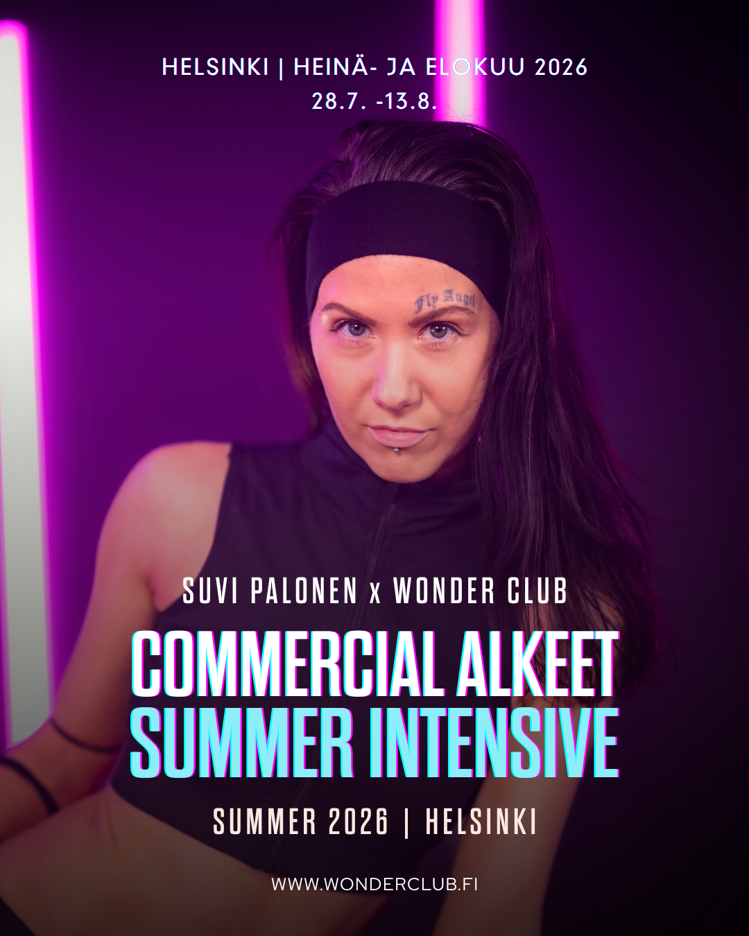 Commercial SUMMER Intensive 28.7.-13.8 (2x/vko) | Alkeet | Helsinki