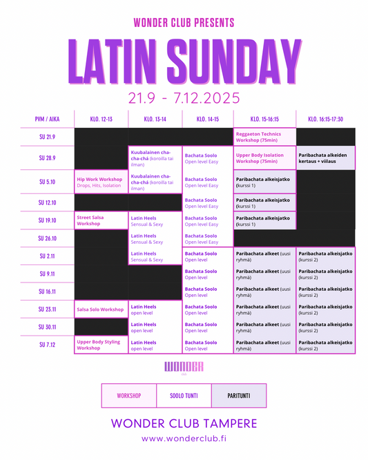 Domingo latino | Satu y Roynet | Tampere