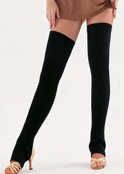 Tanssisäärystimet (pitkä malli kantapääreiällä)