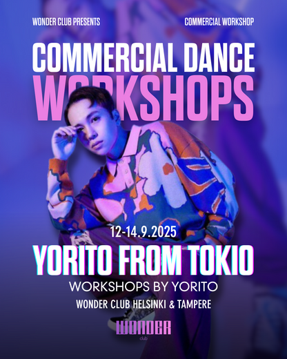 Yorito From Tokyo Commercial Workshops 12-14.9 (HKI)