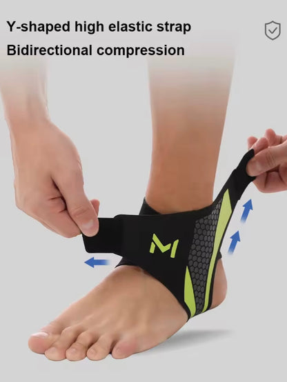 Adjustable thin ankle support