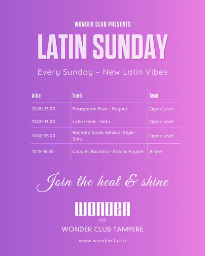 Latin Sunday | Satu & Roynet | Tampere