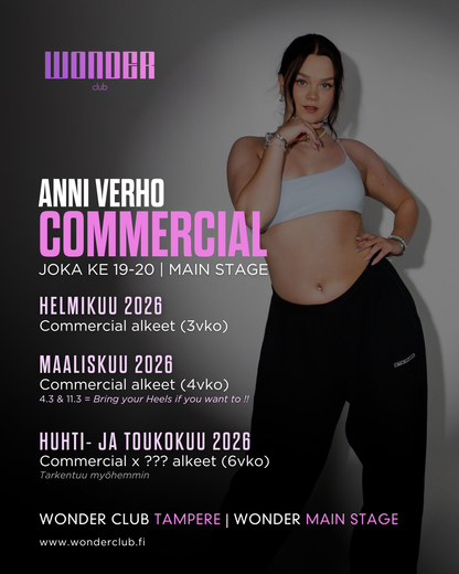 Commercial alkeet with Anni | Uusi kurssi joka kuukausi | Tampere