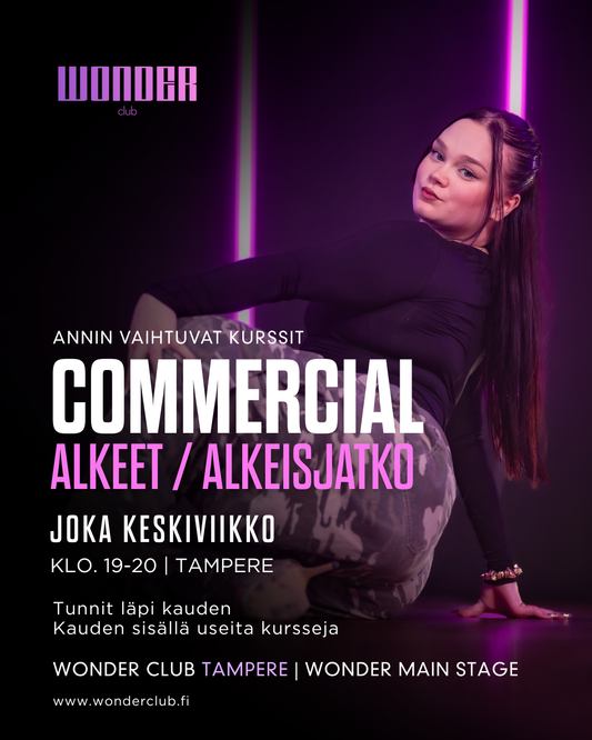 Commercial alkeet with Anni | Uusi kurssi joka kuukausi | Tampere