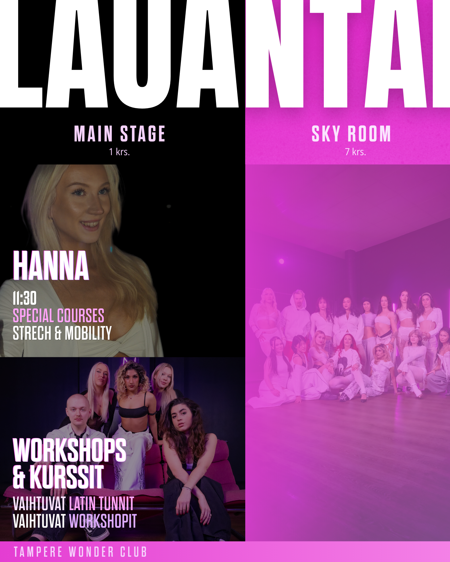 TAMPERE | syyskausi 2026  | Wonder Club