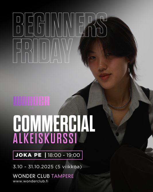 Shan Commercial Dance beginner course starting 3.10 (5 weeks) | Tampere