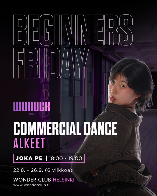 Shan Commercial Dance-alkeiskurssi | Helsinki