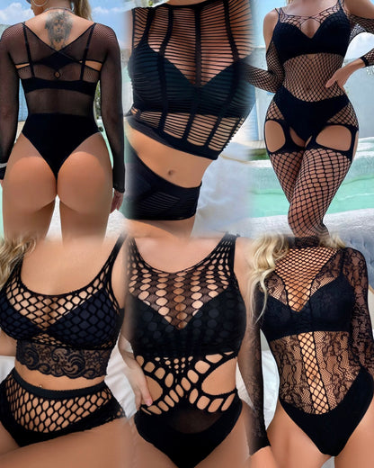 Fishnet Bodyt / Mesh Lingerie