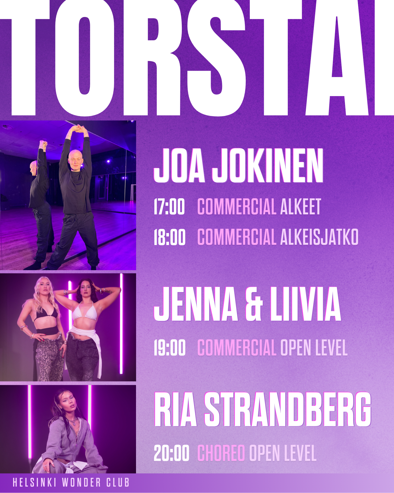 HELSINKI | syyskausi 2026  | Wonder Club