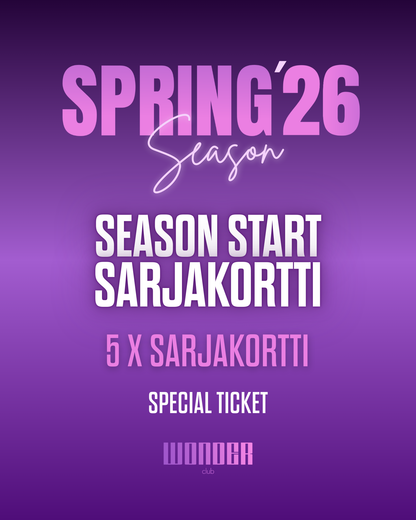 SEASON START SARJAKORTTI (Special Product) | 1kpl/hlö