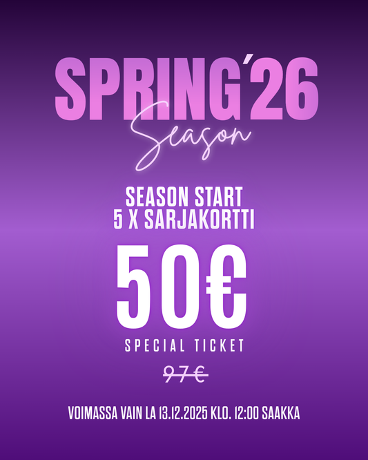 SEASON START SARJAKORTTI (Special Product) | 1kpl/hlö