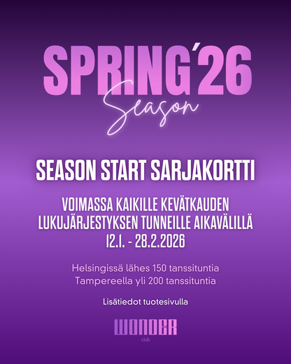 SEASON START SARJAKORTTI (Special Product) | 1kpl/hlö