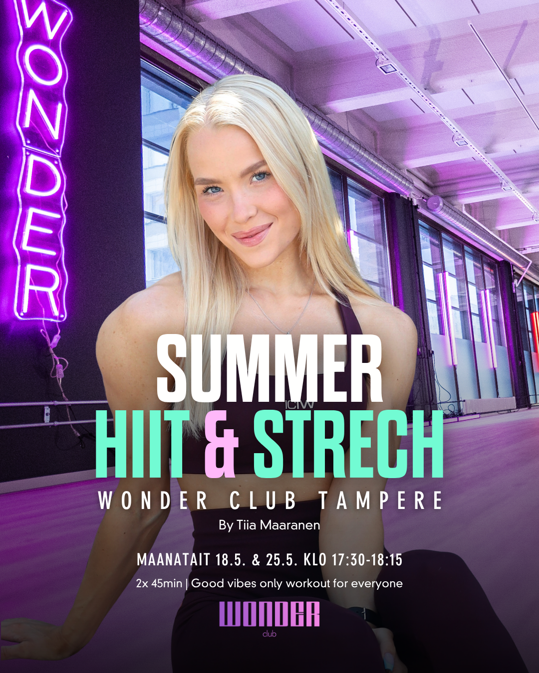 Summer HIIT & STRECH 18.5.& 25.5 | Tampere by Tiia Maaranen