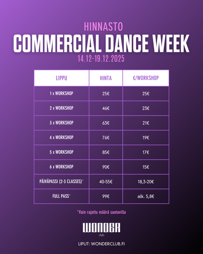 Commercial Week 14.12-19.12 | HELSINKI