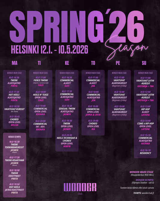 HELSINKI | Wonder Club | kevätkausi 2026