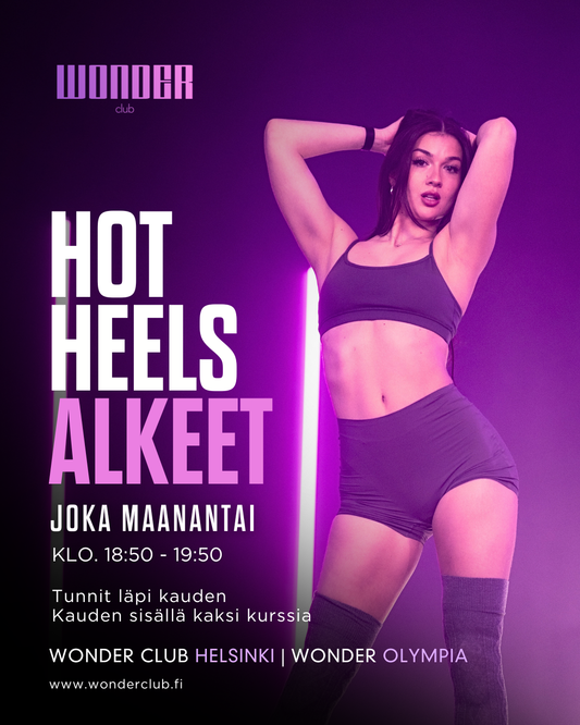 Hot Heels alkeiskurssit 9.2. alkaen | Helsinki (Olympia)