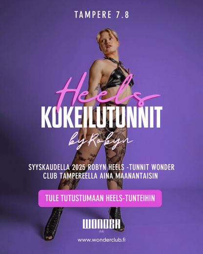 Heels kokeilutunnit (avoin & alkeet) - Tampere