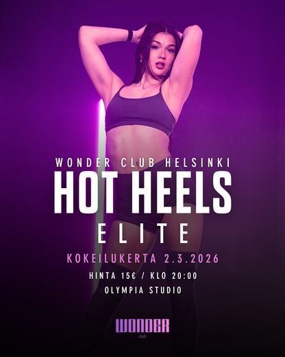 Hot Heels ELITE 9.3 alkaen | Helsinki Olympia