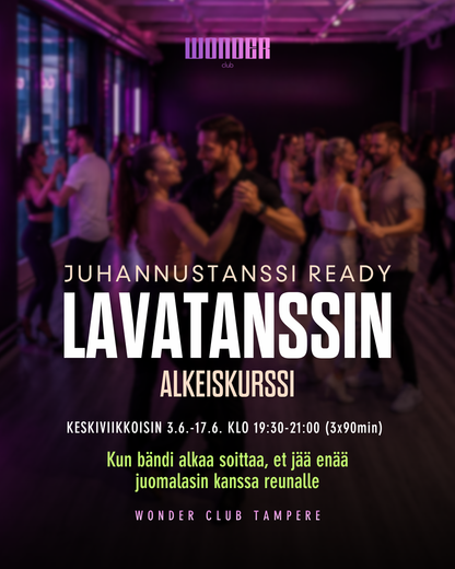 Lavatanssien alkeet (3.6.-17.6.) | Tampere